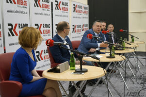 Studio Polityczne Radia Kielce / Robert Felczak / Radio Kielce