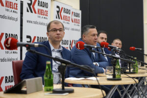 Studio Polityczne Radia Kielce / Robert Felczak / Radio Kielce