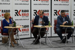 Studio Polityczne Radia Kielce / Robert Felczak / Radio Kielce