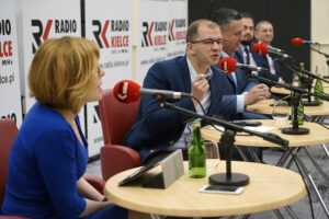 Studio Polityczne Radia Kielce / Robert Felczak / Radio Kielce