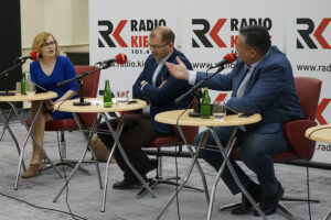 Studio Polityczne Radia Kielce / Robert Felczak / Radio Kielce