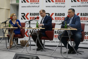 Studio Polityczne Radia Kielce / Robert Felczak / Radio Kielce