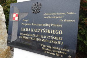 Starachowice. Dziewiąta rocznica katastrofy smoleńskiej / Anna Głąb / Radio Kielce