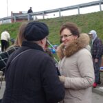 Starachowice. Spotkanie wojewody świętokrzyskiego Agaty Wojtyszek z mieszkańcami ws. nowej piątki PiS / Anna Głąb / Radio Kielce