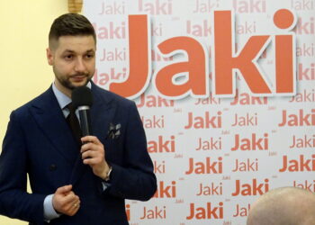 Spotkanie Patryka Jakiego z mieszkańcami, na zdj. Patryk Jaki / Anna Głąb / Radio Kielce