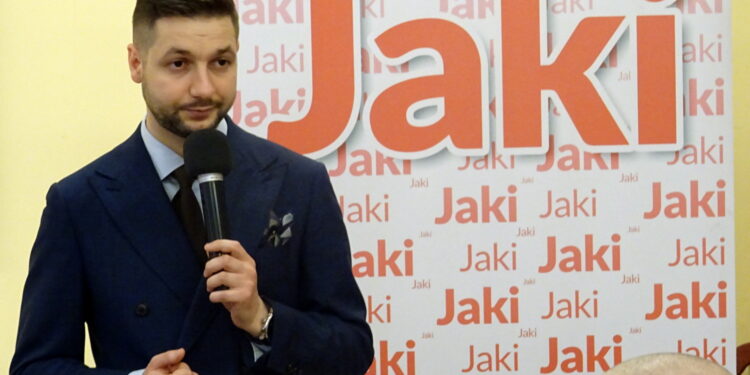 Spotkanie Patryka Jakiego z mieszkańcami, na zdj. Patryk Jaki / Anna Głąb / Radio Kielce