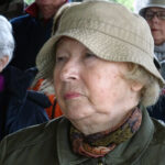 Marcule. 75. rocznica rozbicia niemieckiej straży leśnej. Na zdjęciu: Teresa Heda-Snopkiewicz - córka „Szarego” / Anna Głąb / Radio Kielce