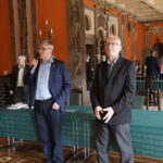 Wojewódzki Konkurs Wiedzy o NSZZ Solidarność. Na zdjęciu od lewej: Mieczysław Gójski – członek zarządu Regionu Świętokrzyskiego NSZZ "Solidarność", Waldemar Bartosz- przewodniczący Regionu Świętokrzyskiego NSZZ "Solidarność / Michał Kita / Radio Kielce