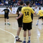 XXV Ogólnopolska Olimpiady Młodzieży w Sportach Halowych. Finał piłkarzy ręcznych: Dolnośląskie - Świętokrzyskie / Kamil Król / Radio Kielce