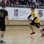 XXV Ogólnopolska Olimpiady Młodzieży w Sportach Halowych. Finał piłkarzy ręcznych: Dolnośląskie - Świętokrzyskie / Kamil Król / Radio Kielce