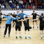 XXV Ogólnopolska Olimpiady Młodzieży w Sportach Halowych. Finał piłkarzy ręcznych: Dolnośląskie - Świętokrzyskie / Kamil Król / Radio Kielce