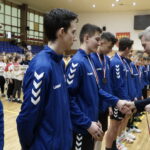 XXV Ogólnopolska Olimpiady Młodzieży w Sportach Halowych. Dekoracja Świętokrzyskiego / Kamil Król / Radio Kielce