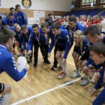 XXV Ogólnopolska Olimpiady Młodzieży w Sportach Halowych. Dekoracja Świętokrzyskiego / Kamil Król / Radio Kielce