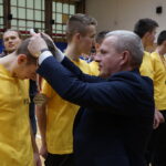 XXV Ogólnopolska Olimpiady Młodzieży w Sportach Halowych. Dekoracja Dolnośląskiego / Kamil Król / Radio Kielce