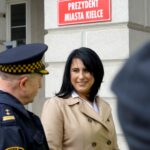 Kielce. Przedstawienie nowej komendant kieleckiej Straży Miejskiej. Renata Gruszczyńska - nowa komendant Straży Miejskiej w Kielcach / Karol Żak / Radio Kielce