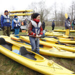 Mójcza. IX Ogólnopolski Spływ Kajakowy Lubrzanką / Jarosław Kubalski / Radio Kielce