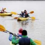 Mójcza. IX Ogólnopolski Spływ Kajakowy Lubrzanką / Jarosław Kubalski / Radio Kielce