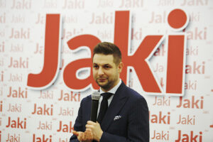 Chęciny. Wizyta wiceministra Patryka Jakiego / Jarosław Kubalski / Radio Kielce