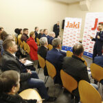 Chęciny. Wizyta wiceministra Patryka Jakiego / Jarosław Kubalski / Radio Kielce