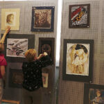 Wiosenna giełda prac uczniowskich z Zespołu Państwowych Szkół Plastycznych / Jarosław Kubalski / Radio Kielce