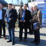 Akcja wojewody świętokrzyskiego promująca „Piątkę PiS” dotarła do Kazimierzy Wielkiej i Działoszyc / Marta Gajda / Radio Kielce