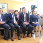 Uroczysta Sesja Rady Miejskiej w Szkole Podstawowej im. Marszałka Józefa Piłsudskiego w Opatowcu / Marta Gajda / Radio Kielce