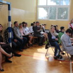 Uroczysta Sesja Rady Miejskiej w Szkole Podstawowej im. Marszałka Józefa Piłsudskiego w Opatowcu / Marta Gajda / Radio Kielce