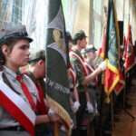 Uroczysta Sesja Rady Miejskiej w Szkole Podstawowej im. Marszałka Józefa Piłsudskiego w Opatowcu / Marta Gajda / Radio Kielce