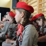 Uroczysta Sesja Rady Miejskiej w Szkole Podstawowej im. Marszałka Józefa Piłsudskiego w Opatowcu / Marta Gajda / Radio Kielce