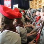 Uroczysta Sesja Rady Miejskiej w Szkole Podstawowej im. Marszałka Józefa Piłsudskiego w Opatowcu / Marta Gajda / Radio Kielce