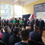 Uroczysta Sesja Rady Miejskiej w Szkole Podstawowej im. Marszałka Józefa Piłsudskiego w Opatowcu / Marta Gajda / Radio Kielce