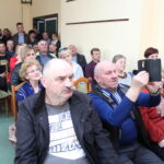 Wiceminister sprawiedliwości poseł Patryk Jaki, kandydat Zjednoczonej Prawicy do Parlamentu Europejskiego w okręgu małopolsko-świętokrzyskim z wizyta w Skalbmierzu / Marta Gajda / Radio Kielce