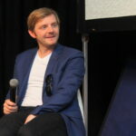 Rafał Zawierucha – aktor, dziennikarz gościł w Pińczowskim Samorządowym Centrum Kultury / Marta Gajda / Radio Kielce