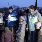 Busko. Pierwsza droga krzyżowa ulicami miasta / Marta Gajda / Radio Kielce