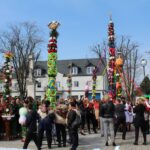 Skalbmierz. Jarmark wielkanocny na Rynku i konkurs palm / Marta Gajda / Radio Kielce