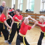 Sifu Wanga – wielki mistrz tradycyjnego chińskiego Kung-fu podczas treningu / Marta Gajda / Radio Kielce