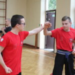 Sifu Wanga – wielki mistrz tradycyjnego chińskiego Kung-fu podczas treningu / Marta Gajda / Radio Kielce