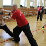 Sifu Wanga – wielki mistrz tradycyjnego chińskiego Kung-fu podczas treningu / Marta Gajda / Radio Kielce