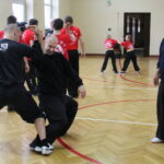 Sifu Wanga – wielki mistrz tradycyjnego chińskiego Kung-fu podczas treningu / Marta Gajda / Radio Kielce