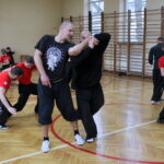 Sifu Wanga – wielki mistrz tradycyjnego chińskiego Kung-fu podczas treningu / Marta Gajda / Radio Kielce