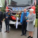 Nawarzyce. Uroczyste przekazanie nowego wozu strażackiego / Marta Gajda / Radio Kielce