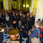 Iwaniska. Gra tarabaniarzy w nocy z Wielkiej Soboty na Niedzielę Wielkanocną / Emilia Sitarska / Radio Kielce