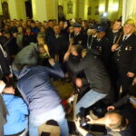 Iwaniska. Gra tarabaniarzy w nocy z Wielkiej Soboty na Niedzielę Wielkanocną / Emilia Sitarska / Radio Kielce