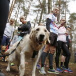 07.04.2019 Kielce. Charytatywny bieg na rzecz bezdomnych zwierząt na Stadionie Leśnym / Jarosław Kubalski / Radio Kielce