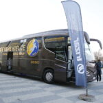 01.04.2019 Kielce. Prezentacja nowego autokaru Irizar drużyny PGE VIVE Kielce / Jarosław Kubalski / Radio Kielce