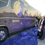 01.04.2019 Kielce. Prezentacja nowego autokaru Irizar drużyny PGE VIVE Kielce / Jarosław Kubalski / Radio Kielce