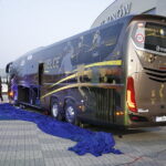 01.04.2019 Kielce. Prezentacja nowego autokaru Irizar drużyny PGE VIVE Kielce / Jarosław Kubalski / Radio Kielce