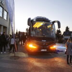 01.04.2019 Kielce. Prezentacja nowego autokaru Irizar drużyny PGE VIVE Kielce / Jarosław Kubalski / Radio Kielce