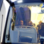 01.04.2019 Kielce. Prezentacja nowego autokaru Irizar drużyny PGE VIVE Kielce / Jarosław Kubalski / Radio Kielce