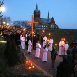 02.04.2019 Masłów. Droga Krzyżowa w rocznicę śmierci Jana Pawła II / Jarosław Kubalski / Radio Kielce